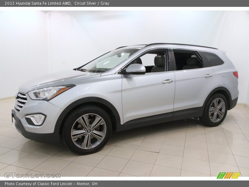 Circuit Silver / Gray 2013 Hyundai Santa Fe Limited AWD