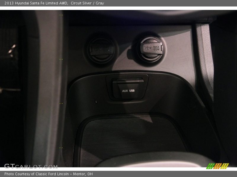 Circuit Silver / Gray 2013 Hyundai Santa Fe Limited AWD