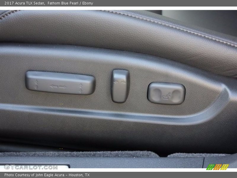 Fathom Blue Pearl / Ebony 2017 Acura TLX Sedan