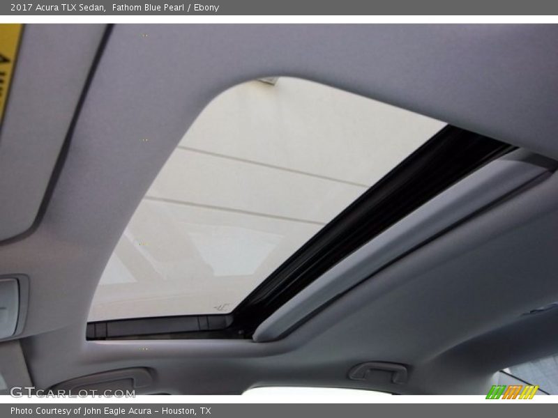 Fathom Blue Pearl / Ebony 2017 Acura TLX Sedan