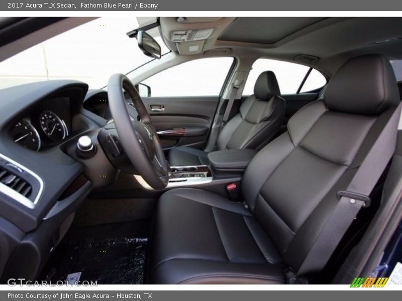 Fathom Blue Pearl / Ebony 2017 Acura TLX Sedan