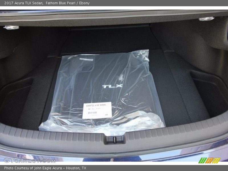 Fathom Blue Pearl / Ebony 2017 Acura TLX Sedan