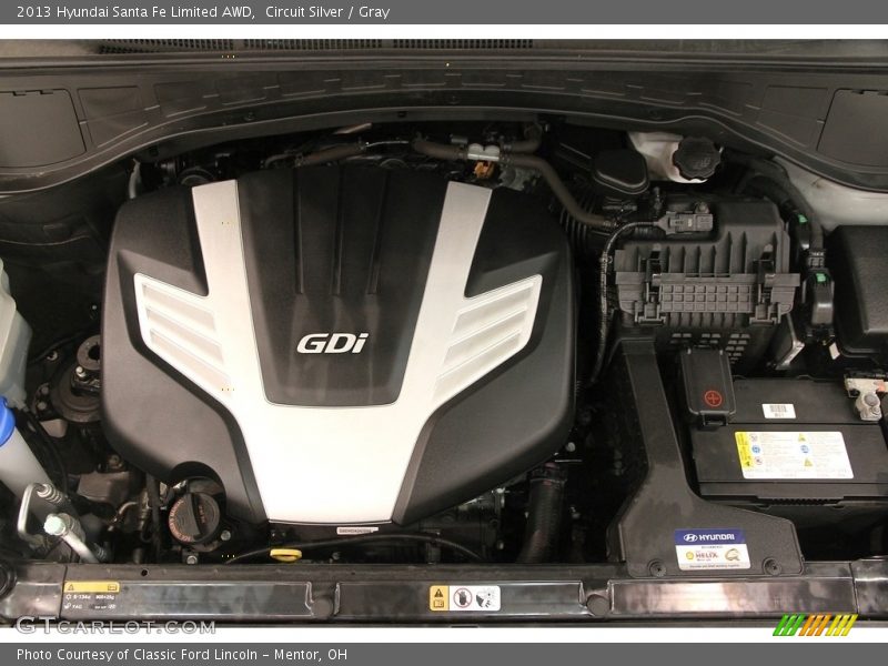 Circuit Silver / Gray 2013 Hyundai Santa Fe Limited AWD