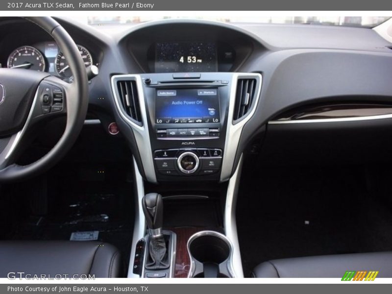 Fathom Blue Pearl / Ebony 2017 Acura TLX Sedan