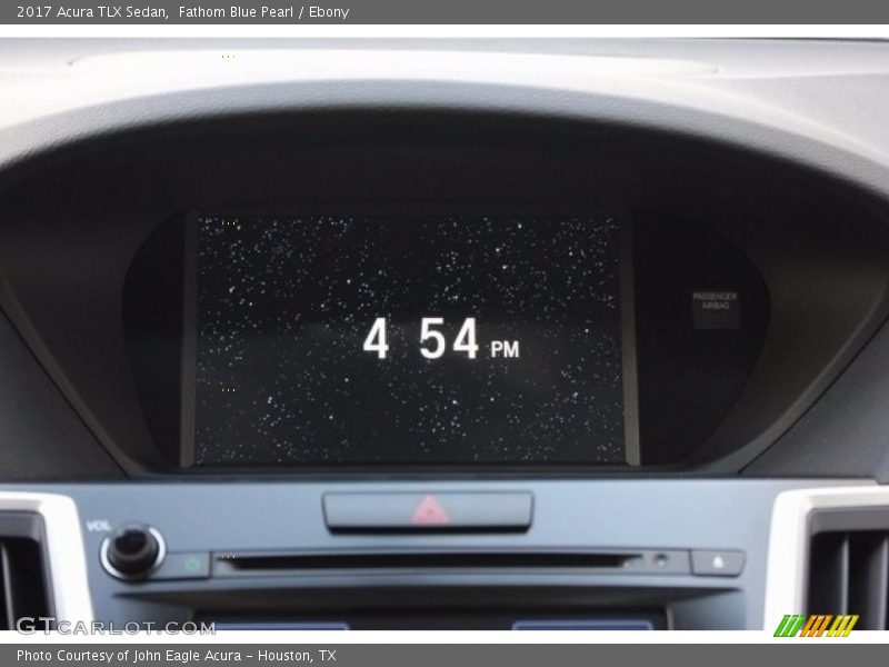 Fathom Blue Pearl / Ebony 2017 Acura TLX Sedan