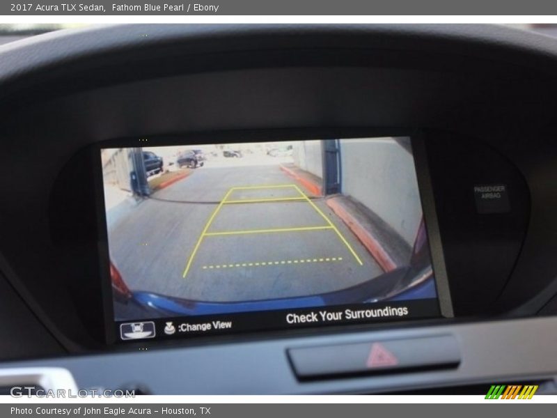 Fathom Blue Pearl / Ebony 2017 Acura TLX Sedan