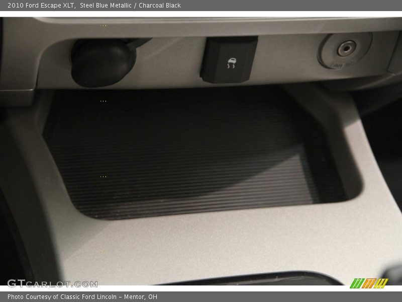 Steel Blue Metallic / Charcoal Black 2010 Ford Escape XLT
