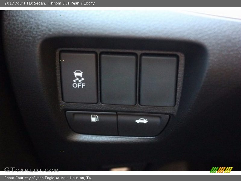 Fathom Blue Pearl / Ebony 2017 Acura TLX Sedan
