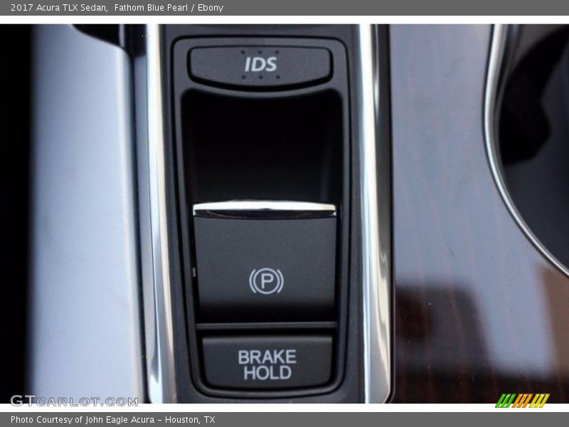 Fathom Blue Pearl / Ebony 2017 Acura TLX Sedan