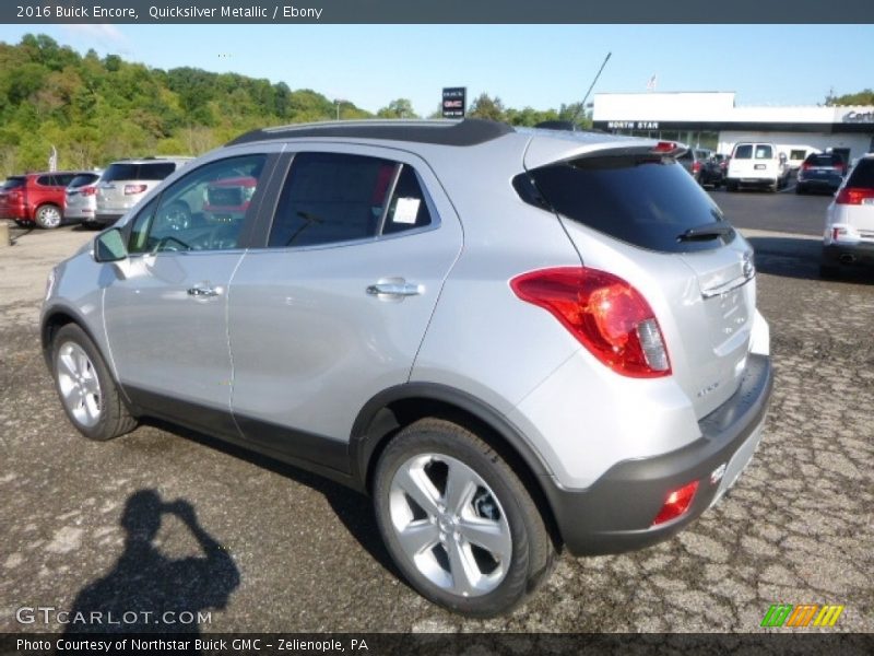 Quicksilver Metallic / Ebony 2016 Buick Encore