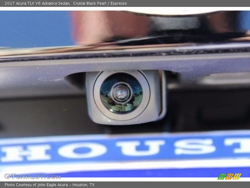 Crystal Black Pearl / Espresso 2017 Acura TLX V6 Advance Sedan