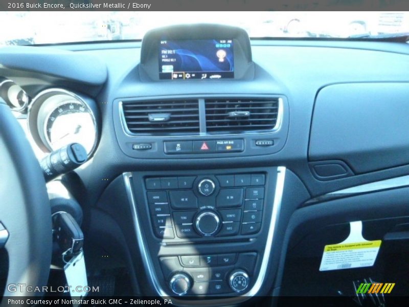 Quicksilver Metallic / Ebony 2016 Buick Encore