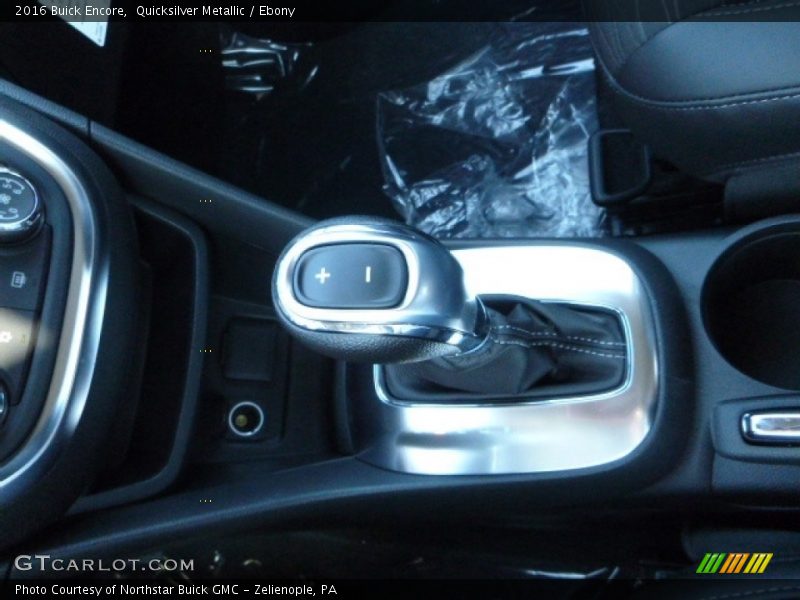 Quicksilver Metallic / Ebony 2016 Buick Encore