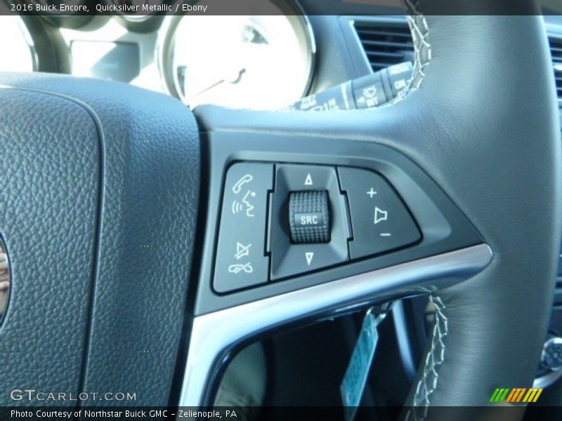 Quicksilver Metallic / Ebony 2016 Buick Encore