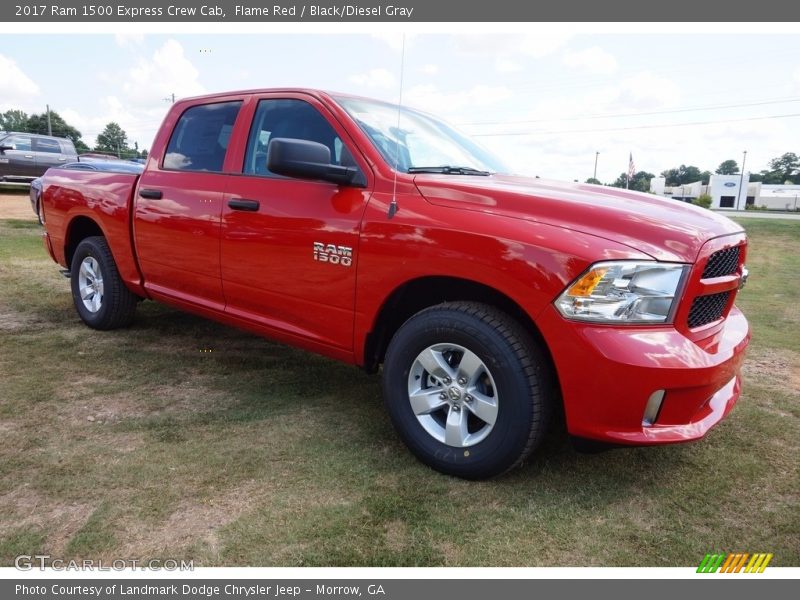 Front 3/4 View of 2017 1500 Express Crew Cab