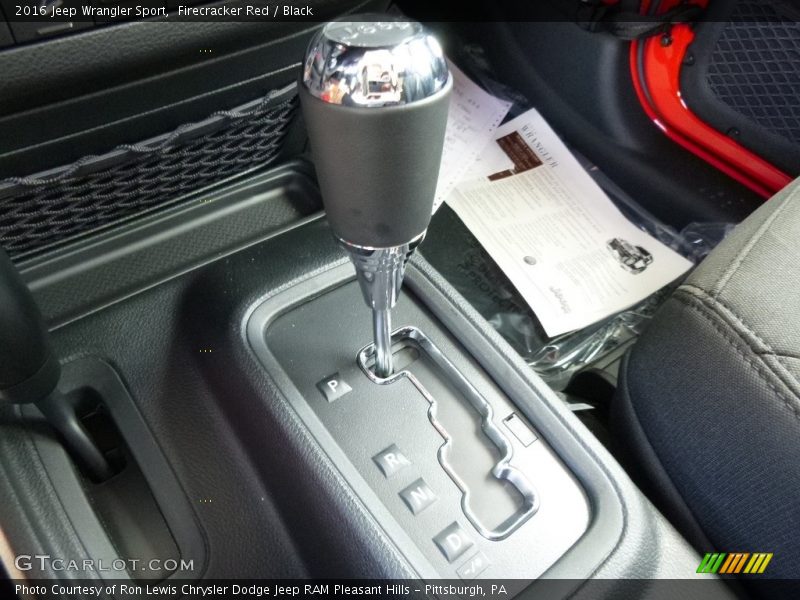 Firecracker Red / Black 2016 Jeep Wrangler Sport