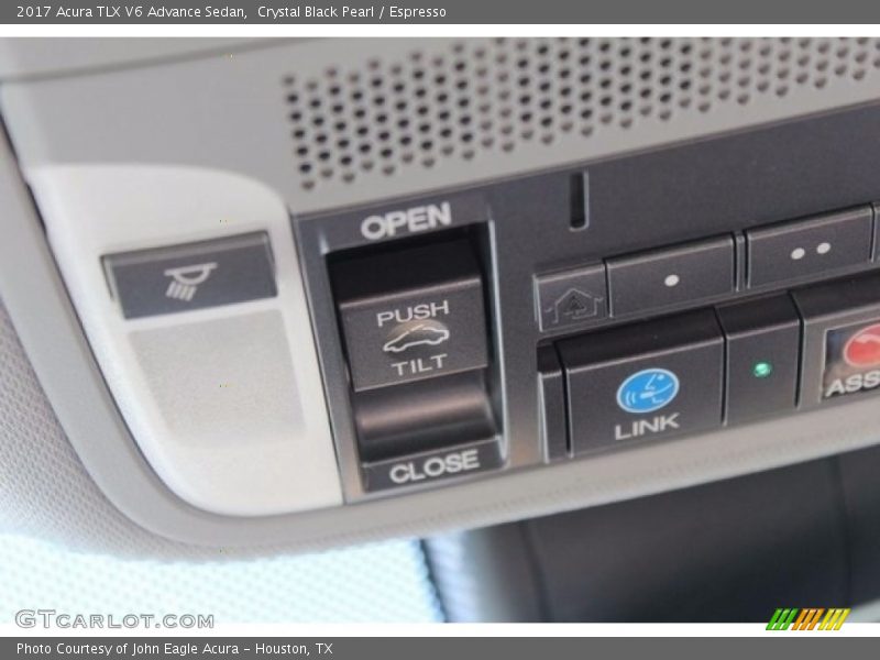Crystal Black Pearl / Espresso 2017 Acura TLX V6 Advance Sedan