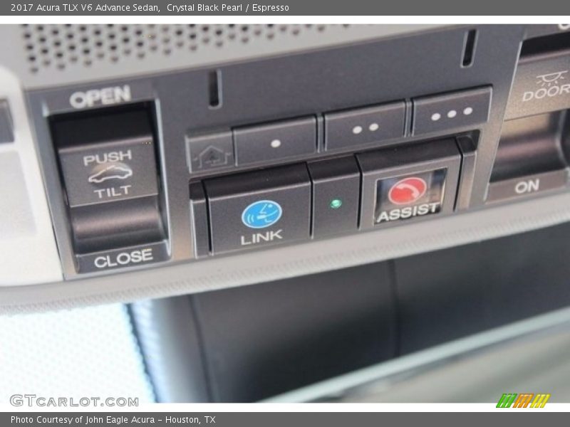 Crystal Black Pearl / Espresso 2017 Acura TLX V6 Advance Sedan
