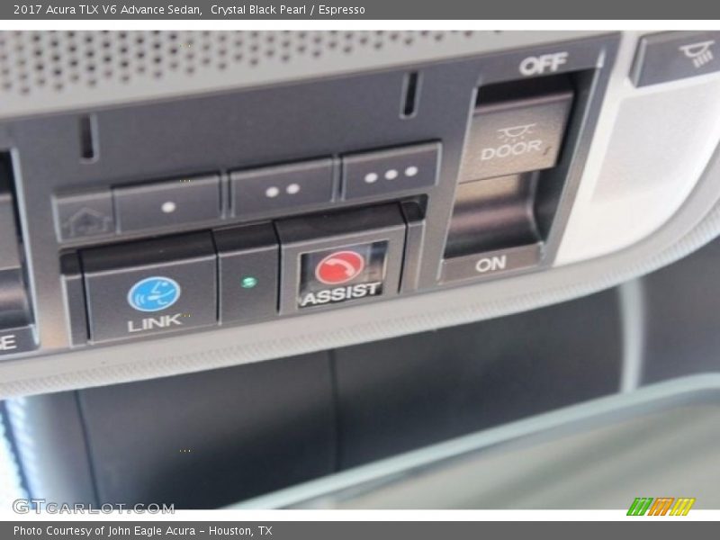 Crystal Black Pearl / Espresso 2017 Acura TLX V6 Advance Sedan