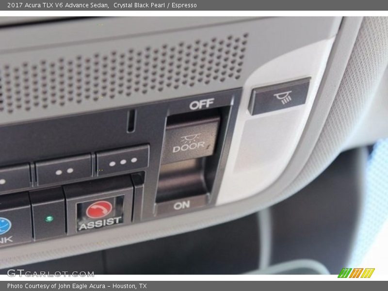 Crystal Black Pearl / Espresso 2017 Acura TLX V6 Advance Sedan