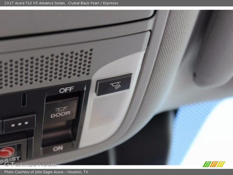 Crystal Black Pearl / Espresso 2017 Acura TLX V6 Advance Sedan