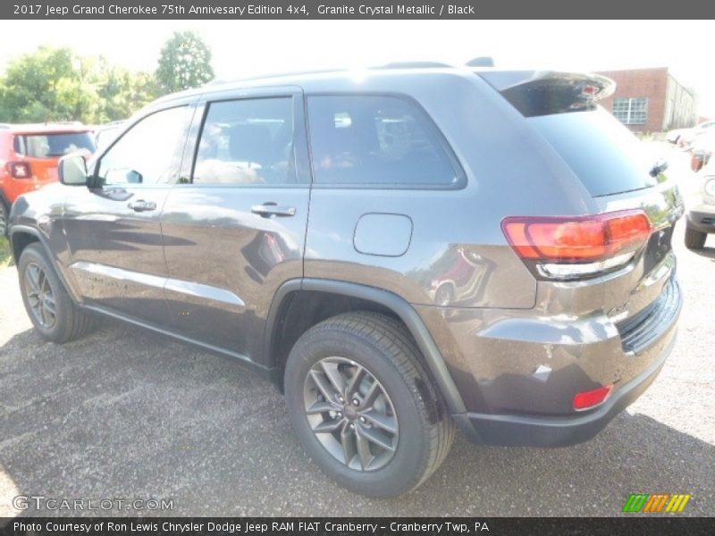 Granite Crystal Metallic / Black 2017 Jeep Grand Cherokee 75th Annivesary Edition 4x4