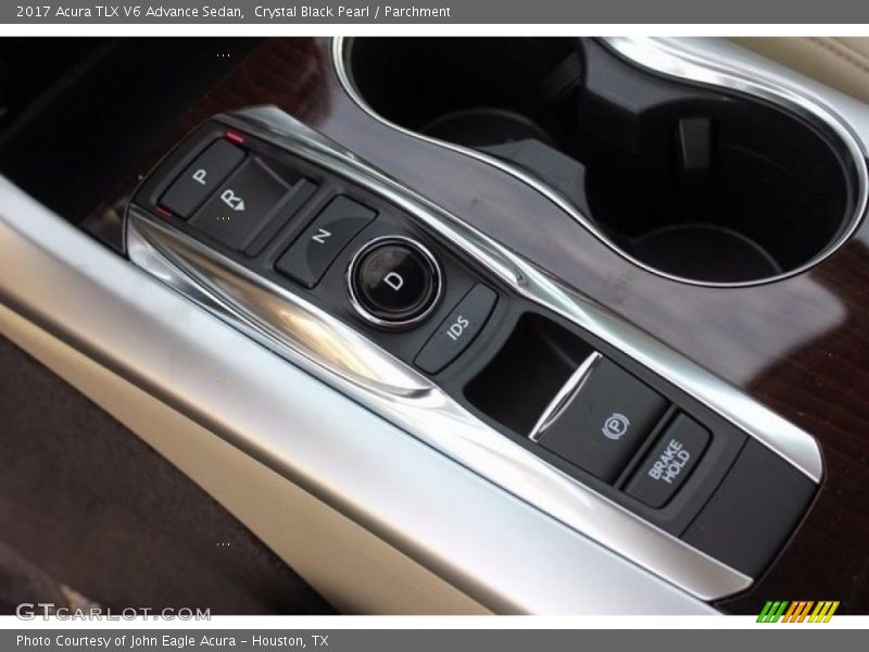 Crystal Black Pearl / Parchment 2017 Acura TLX V6 Advance Sedan