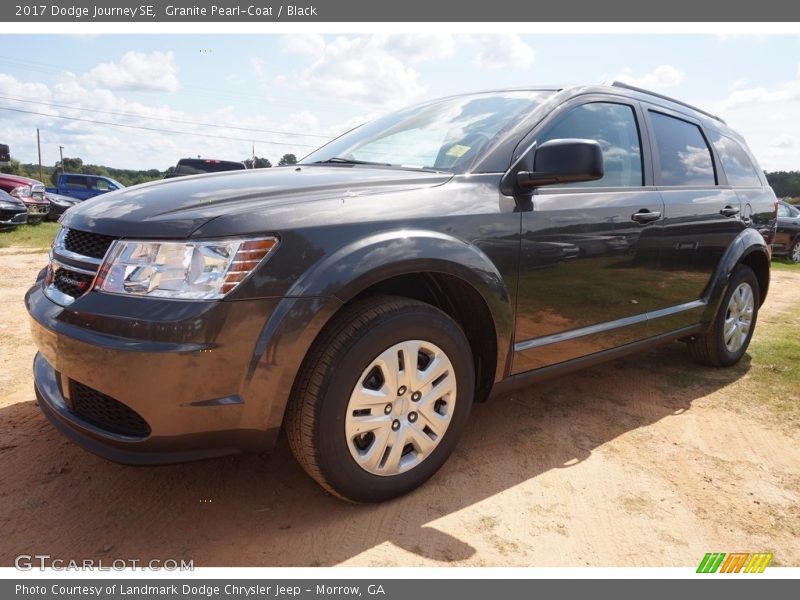 Granite Pearl-Coat / Black 2017 Dodge Journey SE
