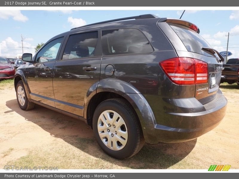 Granite Pearl-Coat / Black 2017 Dodge Journey SE