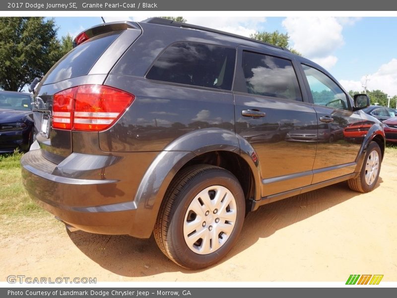 Granite Pearl-Coat / Black 2017 Dodge Journey SE