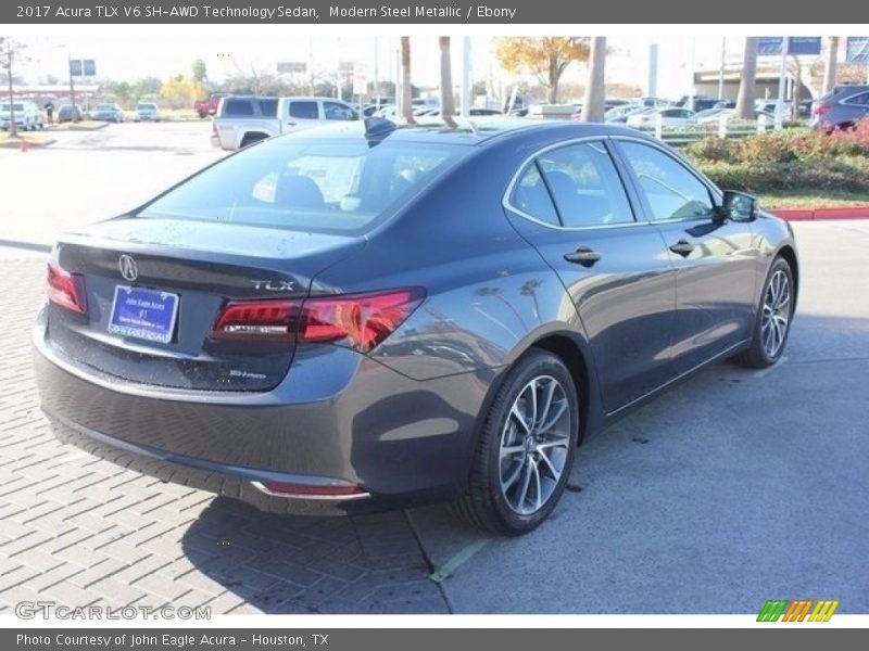 Modern Steel Metallic / Ebony 2017 Acura TLX V6 SH-AWD Technology Sedan