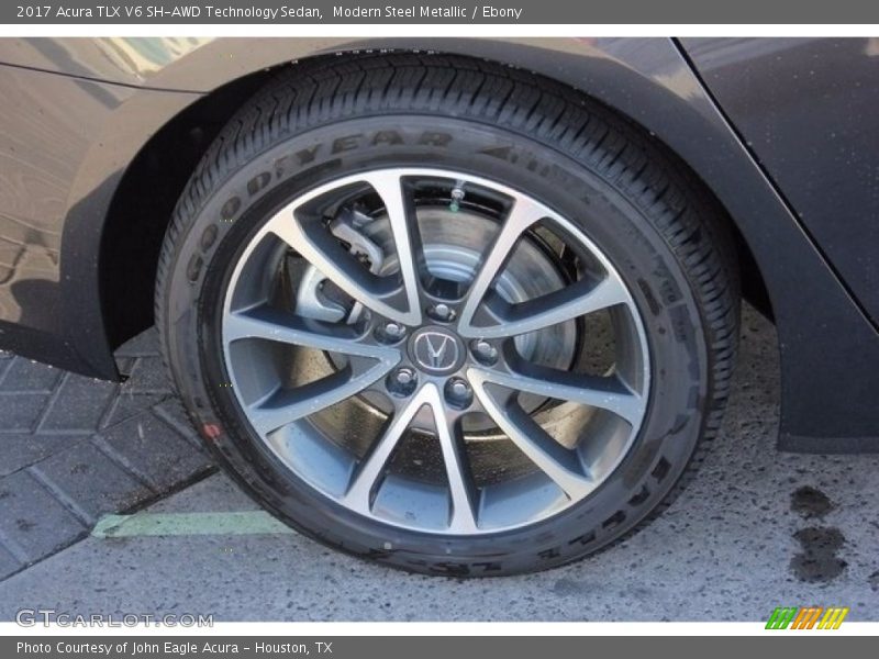 Modern Steel Metallic / Ebony 2017 Acura TLX V6 SH-AWD Technology Sedan