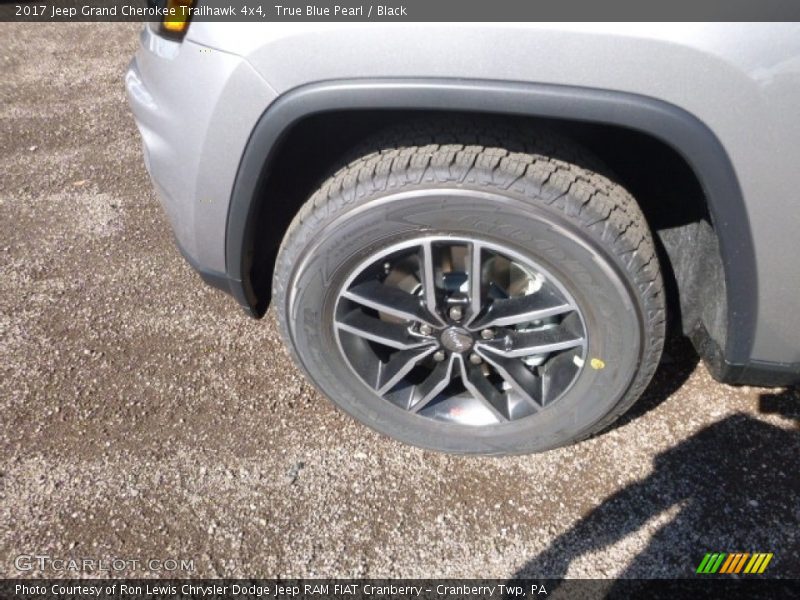 True Blue Pearl / Black 2017 Jeep Grand Cherokee Trailhawk 4x4