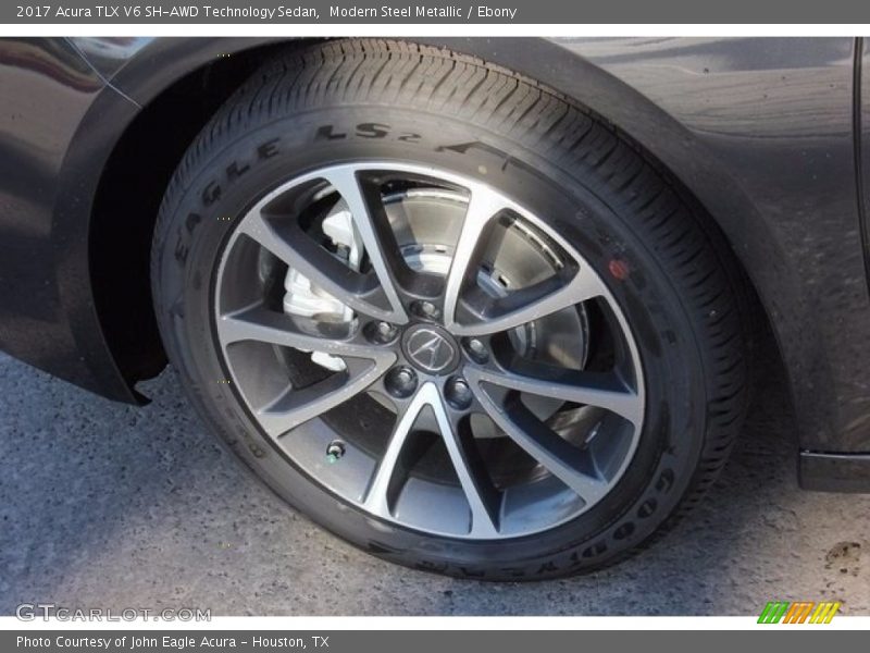 Modern Steel Metallic / Ebony 2017 Acura TLX V6 SH-AWD Technology Sedan