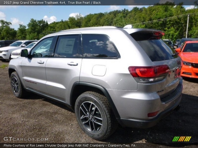 True Blue Pearl / Black 2017 Jeep Grand Cherokee Trailhawk 4x4