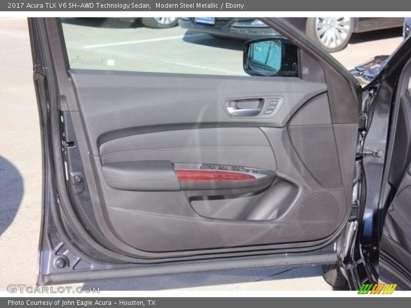 Modern Steel Metallic / Ebony 2017 Acura TLX V6 SH-AWD Technology Sedan