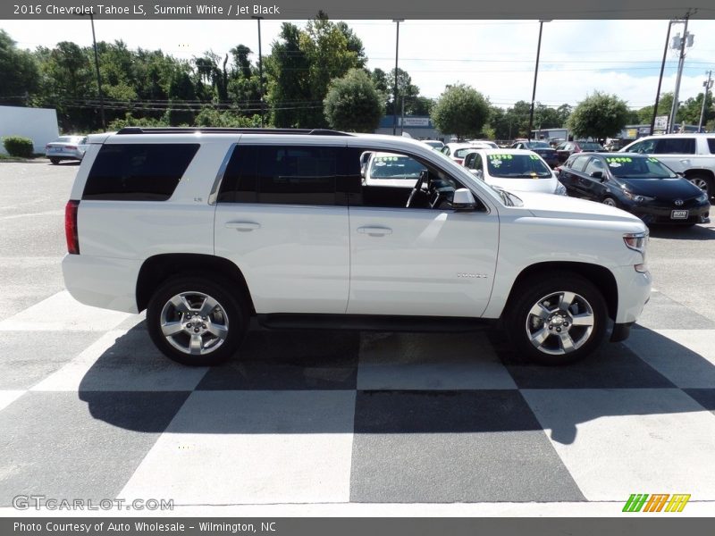 Summit White / Jet Black 2016 Chevrolet Tahoe LS
