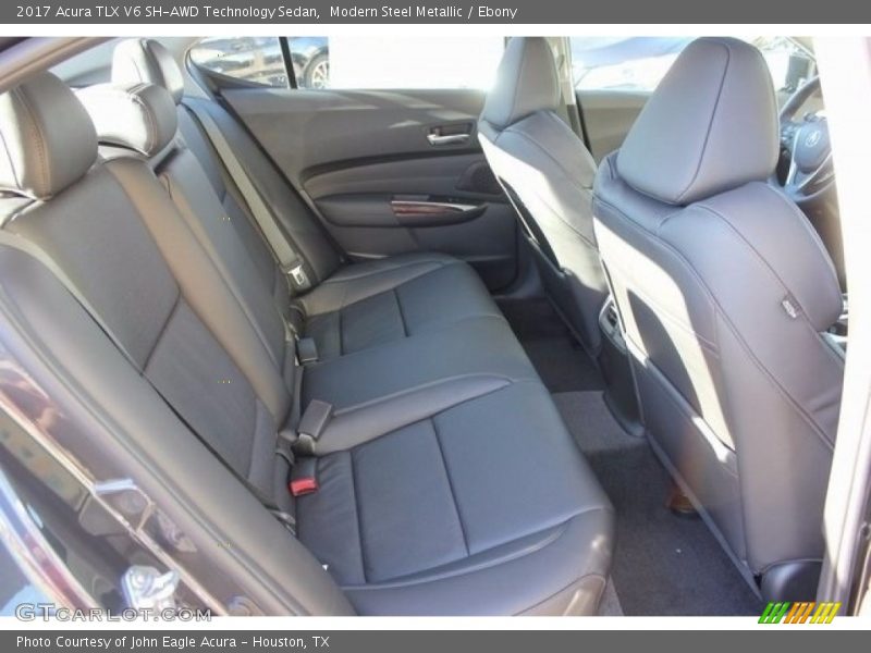 Modern Steel Metallic / Ebony 2017 Acura TLX V6 SH-AWD Technology Sedan