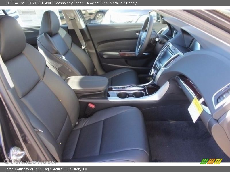 Modern Steel Metallic / Ebony 2017 Acura TLX V6 SH-AWD Technology Sedan