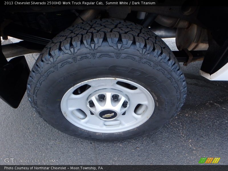 Summit White / Dark Titanium 2013 Chevrolet Silverado 2500HD Work Truck Regular Cab