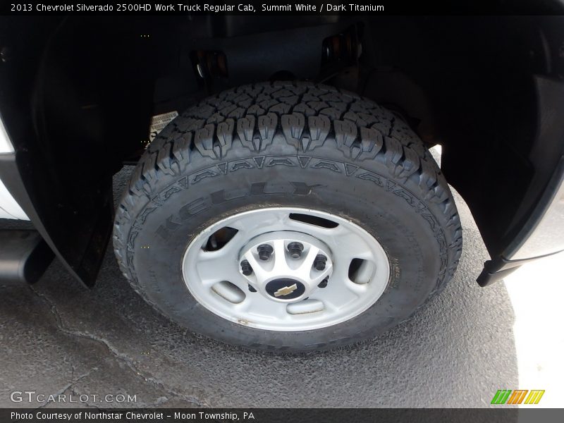 Summit White / Dark Titanium 2013 Chevrolet Silverado 2500HD Work Truck Regular Cab
