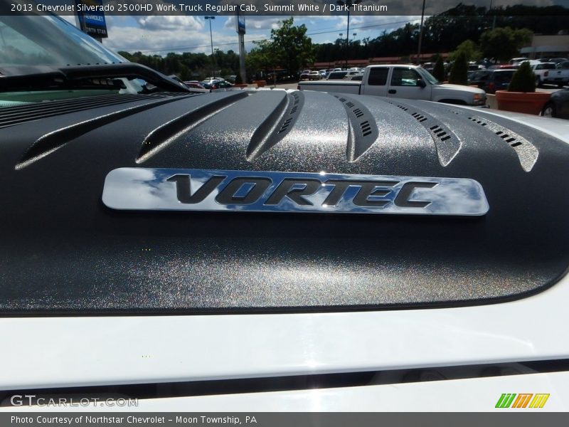 Summit White / Dark Titanium 2013 Chevrolet Silverado 2500HD Work Truck Regular Cab