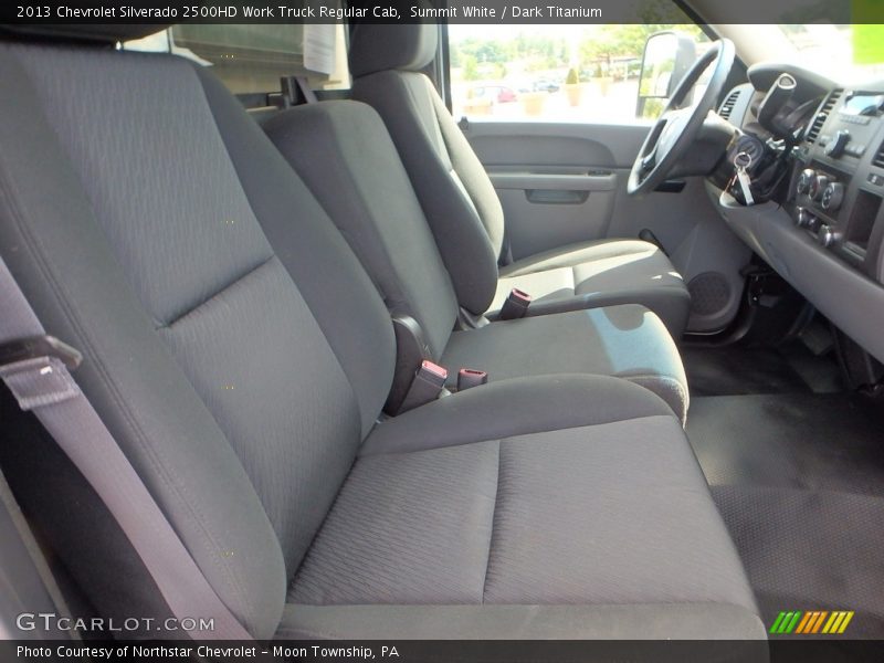 Summit White / Dark Titanium 2013 Chevrolet Silverado 2500HD Work Truck Regular Cab