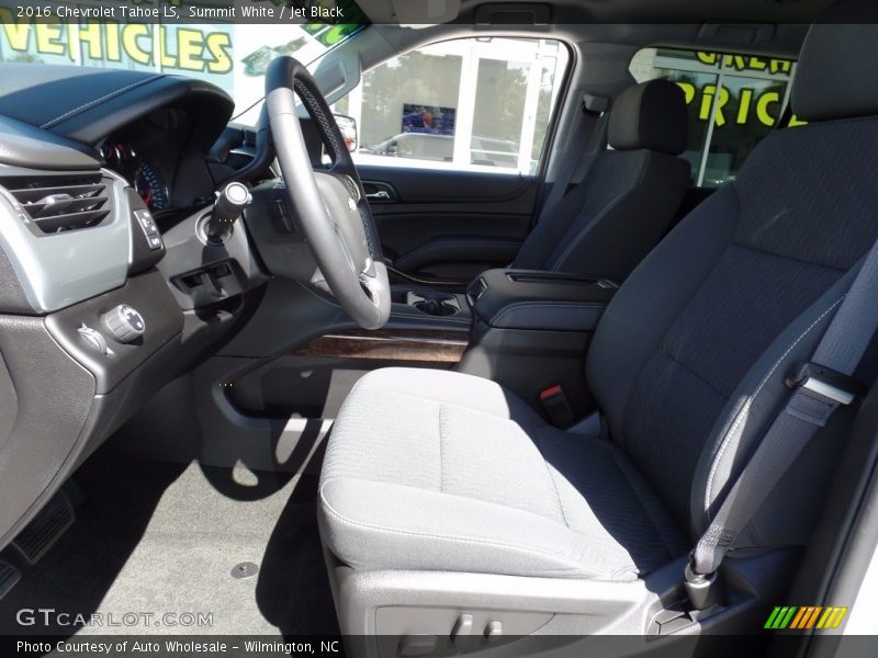 Summit White / Jet Black 2016 Chevrolet Tahoe LS