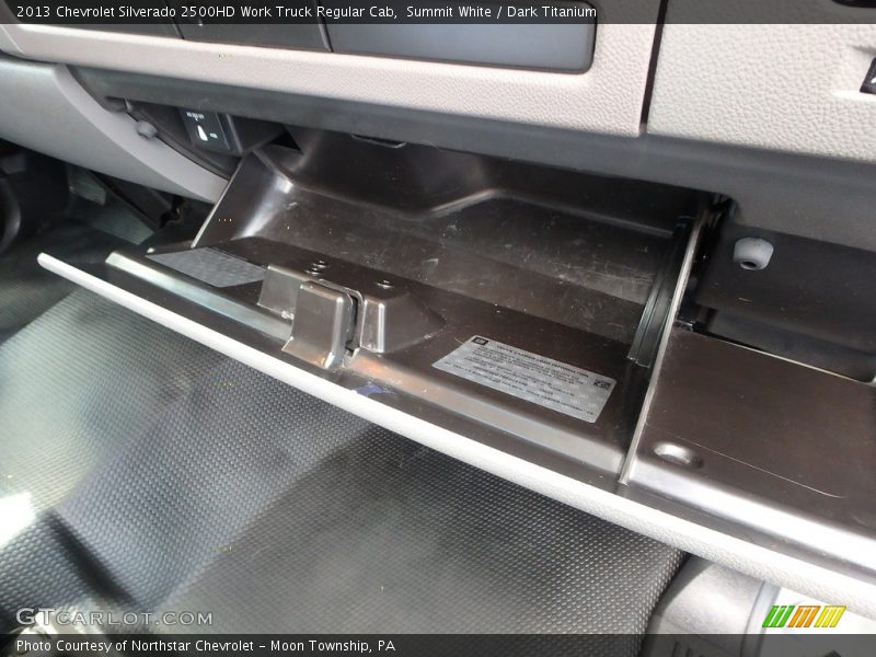 Summit White / Dark Titanium 2013 Chevrolet Silverado 2500HD Work Truck Regular Cab