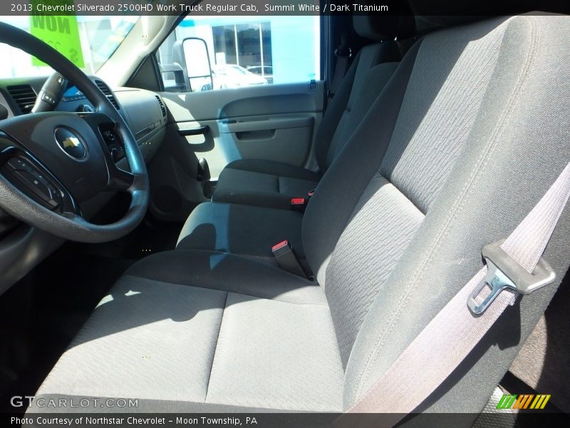 Summit White / Dark Titanium 2013 Chevrolet Silverado 2500HD Work Truck Regular Cab
