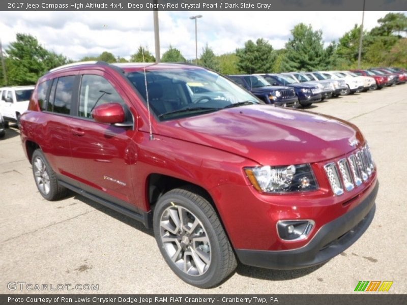 Front 3/4 View of 2017 Compass High Altitude 4x4