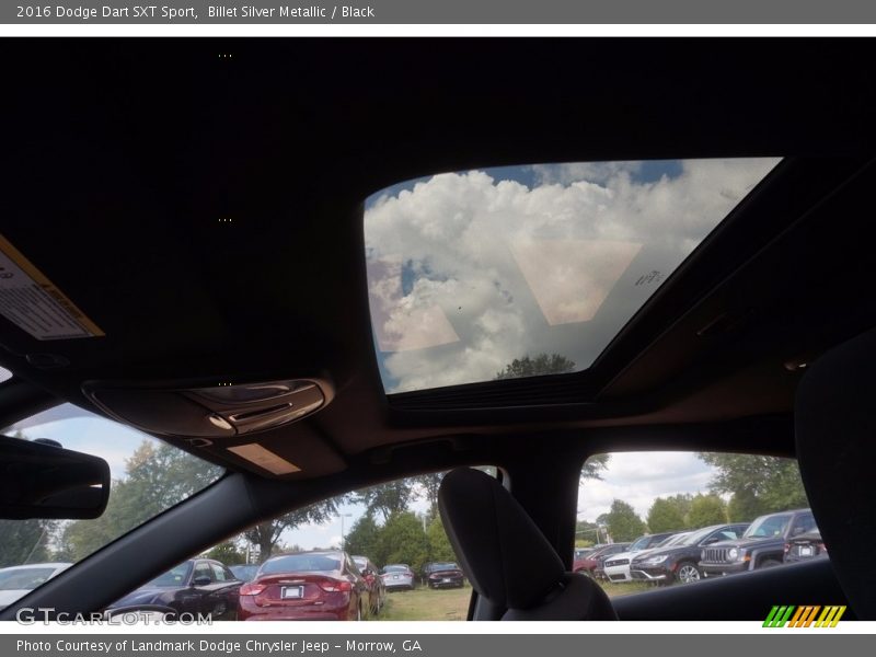 Billet Silver Metallic / Black 2016 Dodge Dart SXT Sport