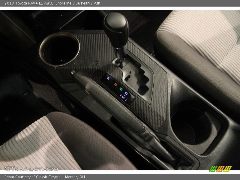 Shoreline Blue Pearl / Ash 2013 Toyota RAV4 LE AWD