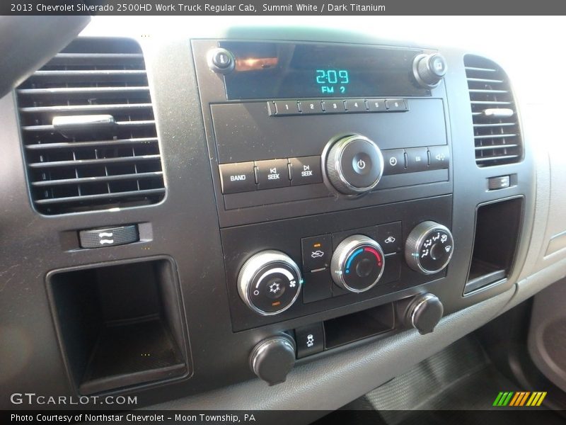 Summit White / Dark Titanium 2013 Chevrolet Silverado 2500HD Work Truck Regular Cab